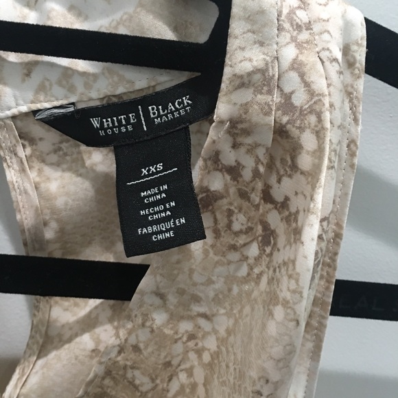 Beige blouse by White House Black market - Picture 3 of 3